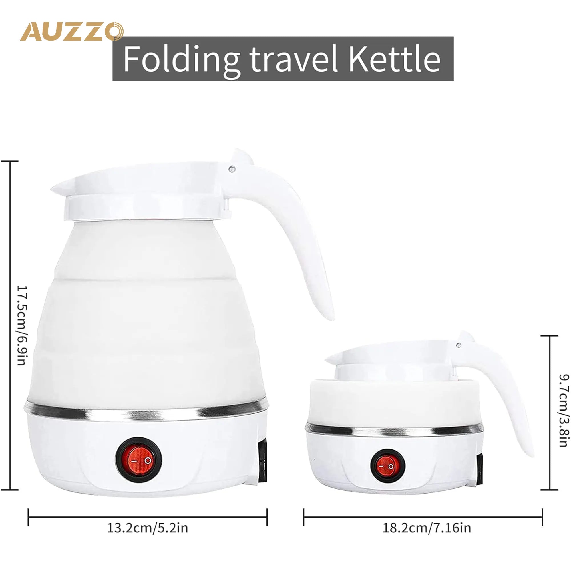 600 ml Portable Kettle Travel Kettle Foods Boils Quickly
